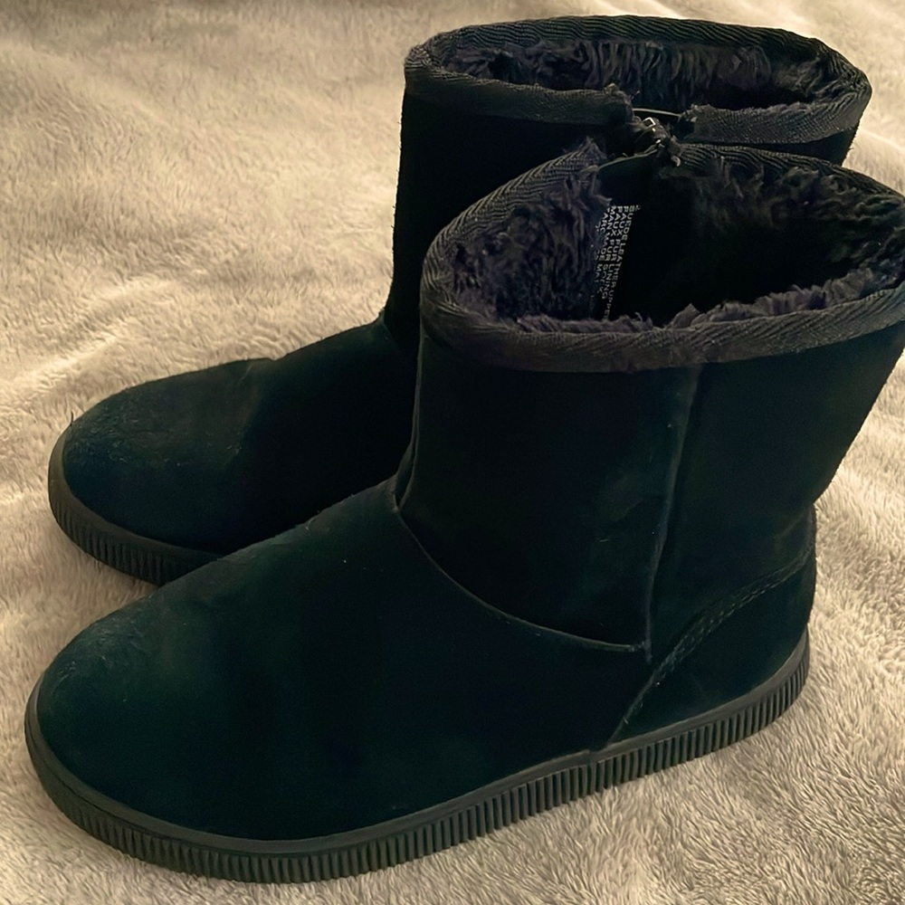 Cat & Jack suede leather boots size 2